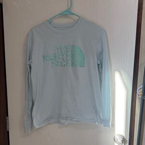 The North Face Mint Green Long Sleeve Tee
